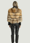 Paulina Exclusive Women Fur Leather Jacket